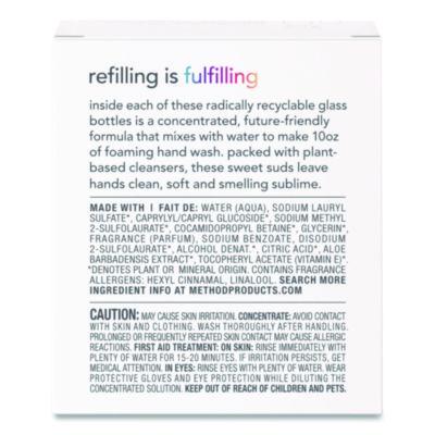 Refill + Reuse Foaming Hand Soap Refill, Sea Minerals, 1 oz Refill Bottle, 2/Pack