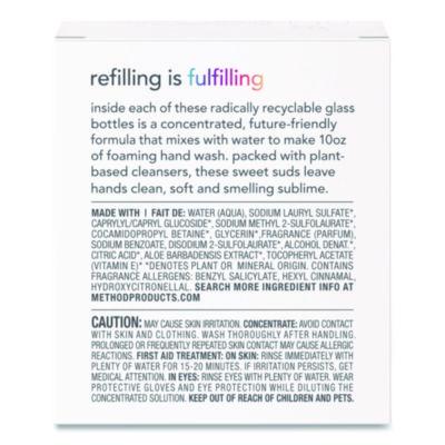 Refill + Reuse Foaming Hand Soap Refill, Sweetwater, 1 oz Refill Bottle, 2/Pack