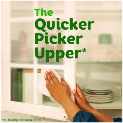 Select-a-Size Kitchen Roll Paper Towels, 2-Ply, 11 x 5.9, White, 135 Sheets/Roll, 4 Rolls/Pack