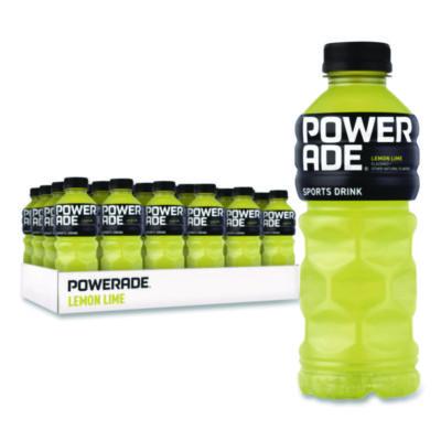 Sports Drink, Lemon Lime, 20 oz Bottle, 24/Pack