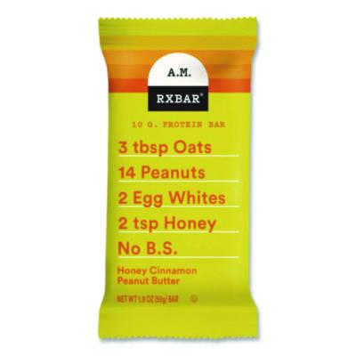 Gluten-Free Honey Cinnamon Peanut Butter Protein Bar, 1.9 oz Bar, 12/Box
