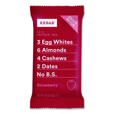Gluten-Free Strawberry Protein Bar, 1.83 oz Bar, 12/Box