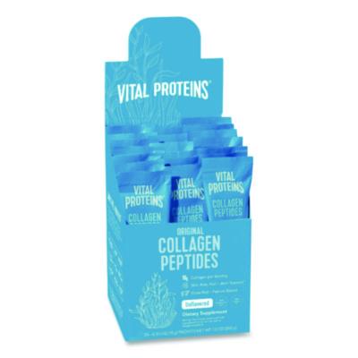 Collagen Peptides Powder, Unflavored, 0.3 oz Packet, 20/Box