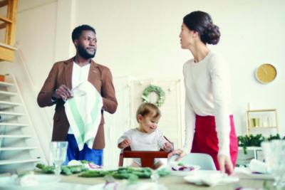 Alpine Industries Wooden Stackable High Chair, Supports up to 50 lbs, 29.02" h, Mahogany, 2/Pack (ALHALP41202MA) ALHALP41202MA