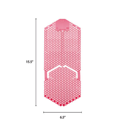 Tsunami, Urinal Screen, Spiced Apple, 5.22 oz, Red, 6/Carton