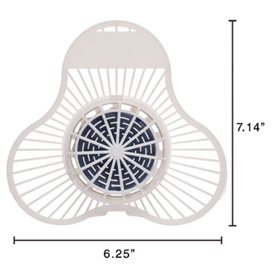 Eco Fresh Non-Para Enzymatic Block and Screen, Green Apple Scent, 2.5 oz, Dozen