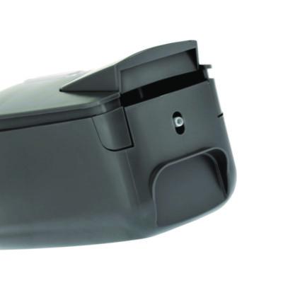 Alpine Industries Surface Mounted Soap and Hand Sanitizer Dispenser, 27 oz, 4.1 x 4.6 x 9.6, Gray (ALHALP425GRY) ALHALP425GRY