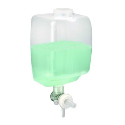 Alpine Industries Surface Mounted Soap and Hand Sanitizer Dispenser, 27 oz, 4.1 x 4.6 x 9.6, Gray (ALHALP425GRY) ALHALP425GRY