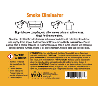FRESHENER,SMOKE ELIM,6/CT