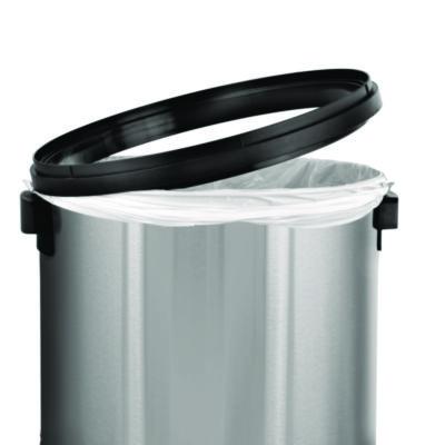 Alpine Industries 17 Gallon Stainless Steel Commercial Trash Can with Swing Lid (ALHALP47065L1) ALHALP47065L1