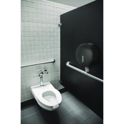 Alpine Industries Plastic Single Roll Jumbo Toilet Paper Dispenser, 5.3 x 11.5 x 11.7, Gray (ALHALP450GRY) ALHALP450GRY