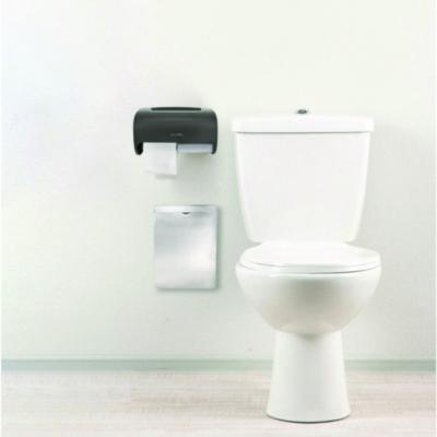 Alpine Industries Side-by-Side Double Roll Toilet Tissue Dispenser, 6.3 x 6.3 x 10.3, Gray (ALHALP452GRY) ALHALP452GRY
