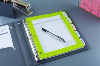 Big Tab Ultralast Plastic Dividers, 5-Tab, 11 X 8.5, Assorted, 1 Set