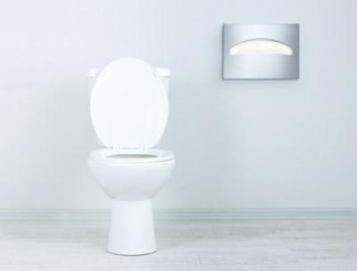 Alpine Industries Stainless Steel Brushed Half-Fold Toilet Seat Cover Dispenser, 15.7 x 2 x 11.8 (ALHALP483) ALHALP483