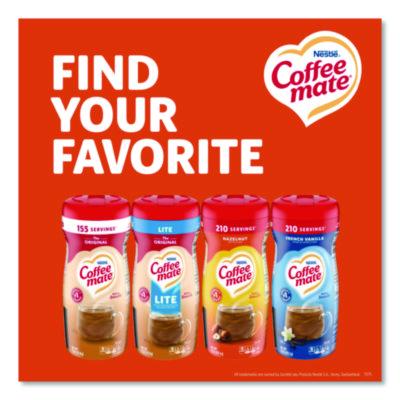 Non-Dairy Powdered Creamer, Hazelnut, 15 oz Canister, 12/Carton