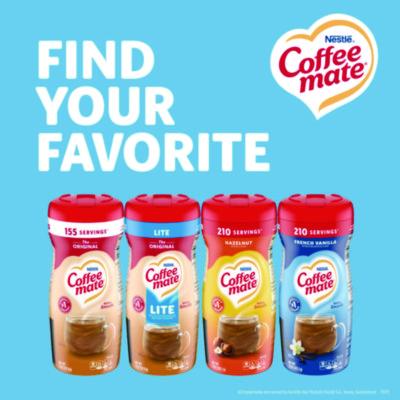 Non-Dairy Powdered Creamer, French Vanilla, 15 oz Canister, 12/Carton