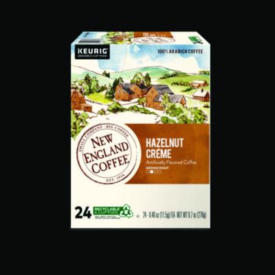 New England Coffee Hazelnut Creme K-Cup Pods, 24/box (GMT0040) GMT0040