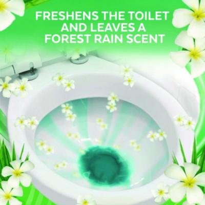 Cling and Fresh Toilet Bowl Cleaner, Forest Rain Scent, 24 oz, 2/Pack, 4 Packs/Carton