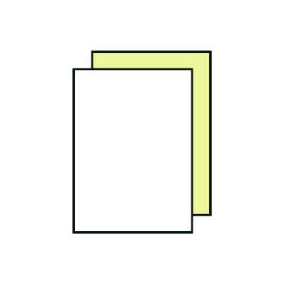 Fast Pack Digital Carbonless Paper, 2-Part, 8.5 x 11, White/Canary, 500 Sheets/Ream, 5 Reams/Carton