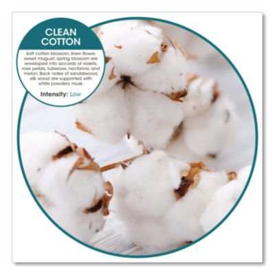 WCBasix Urinal Screen, Clean Cotton Scent, Blue, 0.11 oz, 10/Box