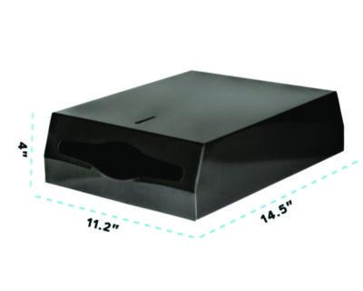 Alpine Industries Vertical C-Fold/Multi-Fold Paper Towel Dispenser, 14.5 x 4 x 11.2, Antique Nickel (ALHALP480AN) ALHALP480AN