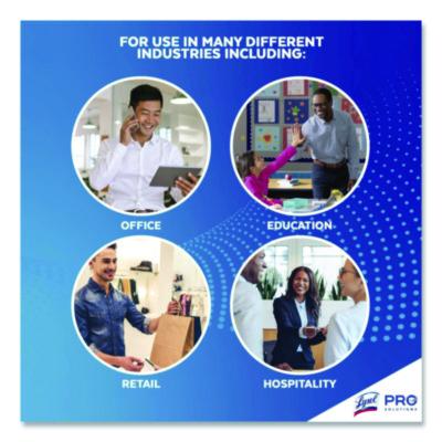 Dual Action Disinfecting Wipes, 1-Ply, 7 x 7.5, Citrus, White/Purple, 75/Canister