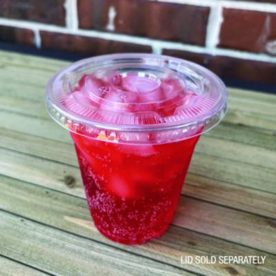 Clear Plastic PET Cups, 9 oz, 50/Pack