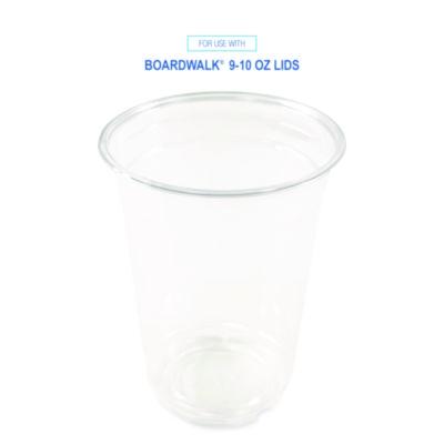Clear Plastic Cold Cups, 10 oz, 1,000/Carton