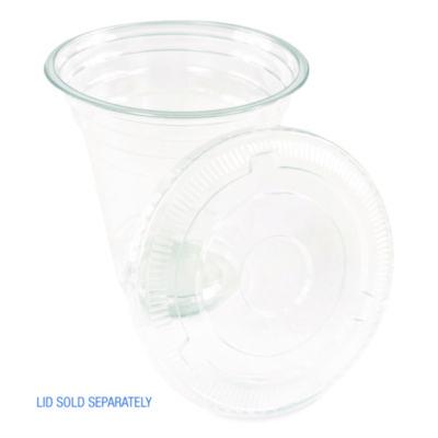 Clear Plastic PET Cups, 12 oz, 50/Pack