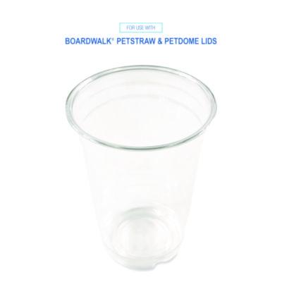 Clear Plastic PET Cups, 14 oz, 50/Pack