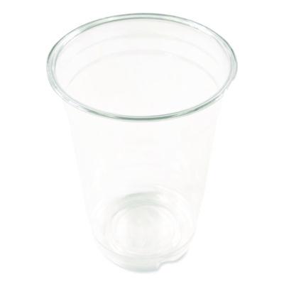 Clear Plastic PET Cups, 14 oz, 50/Pack