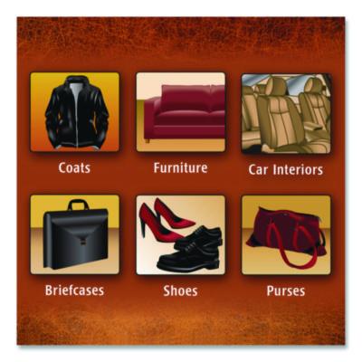 Leather Cleaner and Conditioner, Floral Scent, 22 oz Trigger Spray Bottle, 6/CT