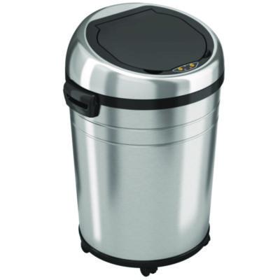 HLS Commercial® Extra-Large Sensor Trash Can with Wheels