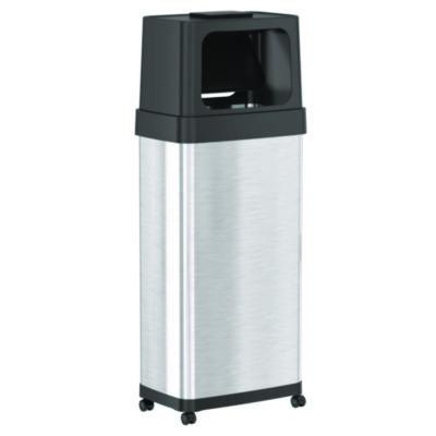 HLS Commercial® Dual Push Door Trash Can