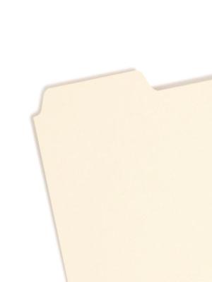 Manila Card Guides, 1/3-Cut Top Tab, Blank, 3 X 5, Manila, 100/box
