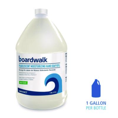 Boardwalk Pearlescent Moisturizing Liquid Hand Soap Refill, Aloe Scent, 1 gal Bottle (BWK450EA) BWK450EA
