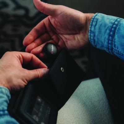 My Finder Bluetooth Coin Tracker for Apple iOS, Black