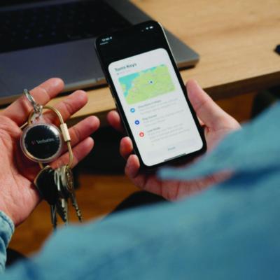 My Finder Bluetooth Coin Tracker for Apple iOS, Black