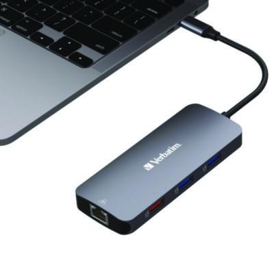 USB-C Pro Multiport Hub9 Port, Gray