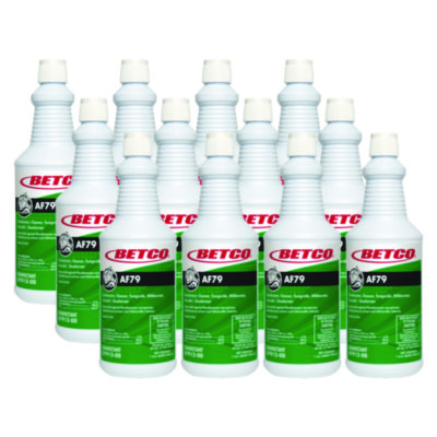 AF79 Disinfectant Cleaner, Citrus Bouquet Scent, 32 oz Bottle, 12/Carton BET791200