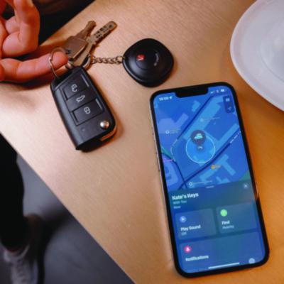 My Finder Bluetooth Tracker for Apple iOS, Black