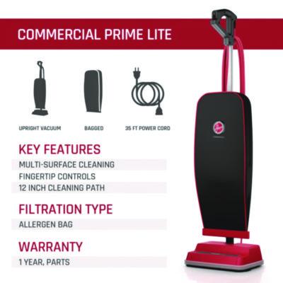 Task Vac Soft Bag Lightweight Upright, 12