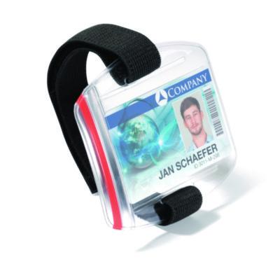 Durable Card Holder Outdoor Secure, Vertical, 3.42" X 2.12", Clear, 10/box (DBL841419) DBL841419