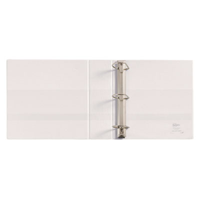 Heavy-Duty Non Stick View Binder with DuraHinge and Slant Rings, 3 Rings, 3