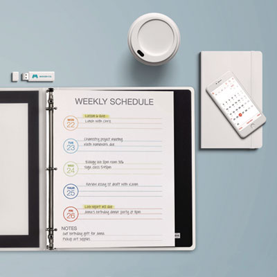 Flexi-View Binder with Round Rings, 3 Rings, 0.5