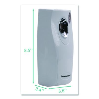 Boardwalk Metered Air Freshener Dispenser, 9.5" x 3.5" x 3.75", White, 12/Carton (BWK908CT) BWK908CT