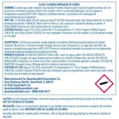 Heavy-Duty Glass Cleaner, Sweet Scent, 19 oz, Aerosol Spray