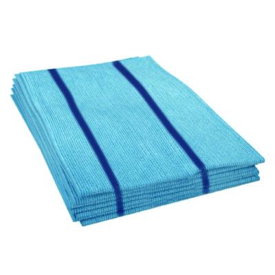 Boardwalk Antimicrobial Foodservice Wipers, 1-Ply, 12 x 21, Blue, 150/Carton (BWKFS150B) BWKFS150B