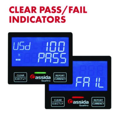 Cassida Quattro Counterfeit Detector, Infrared; Magnetic Strip Detection; Magnetic Thread Security; UV Light, U.S. Currency (CIAQUATTRO) CIAQUATTRO