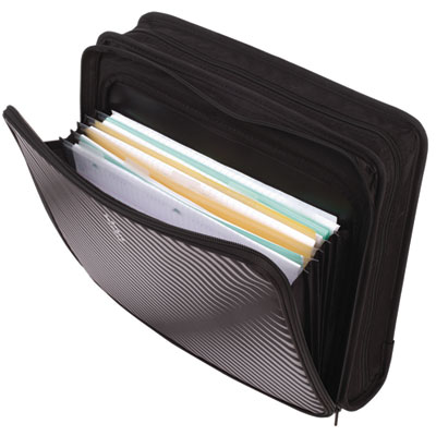Five Star Zipper Binder, 3 Rings, 2" Capacity, 11 X 8.5, Black/gray Zebra Print Design (ACC72536EA) ACC72536EA